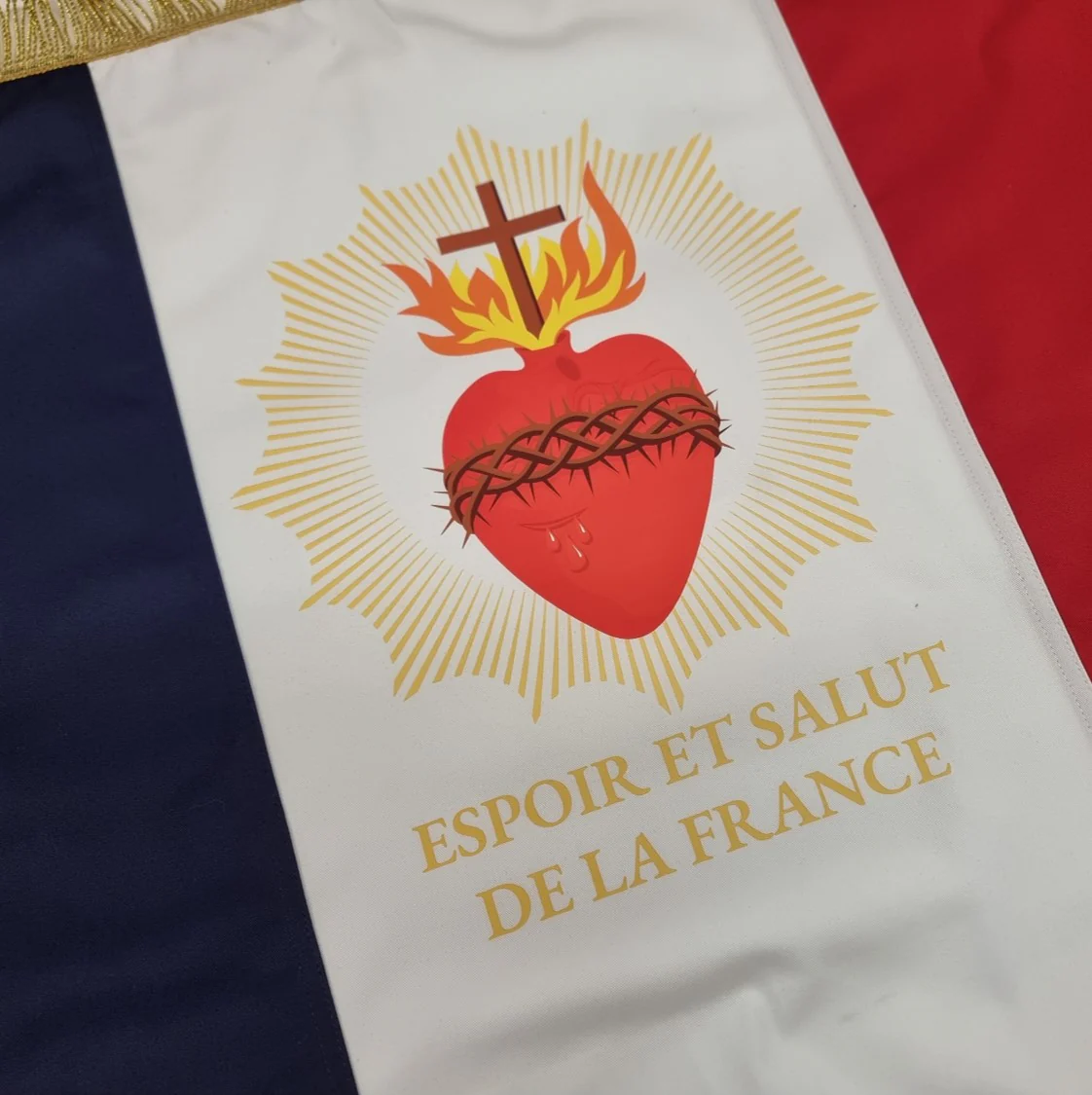 Drapeau du Cœur Sacré - Image 3