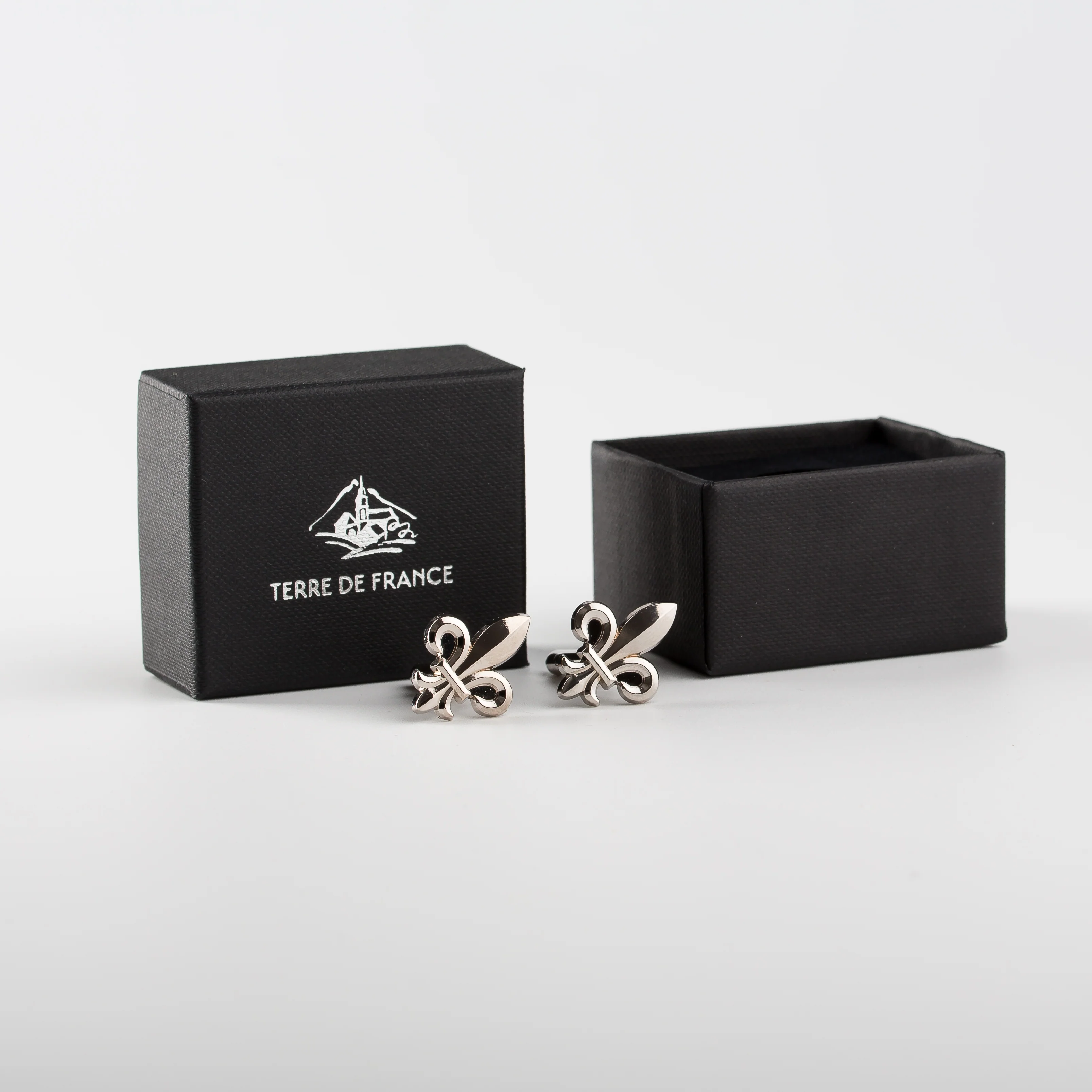 Les boutons de manchette Fleur de Lys - Image 3